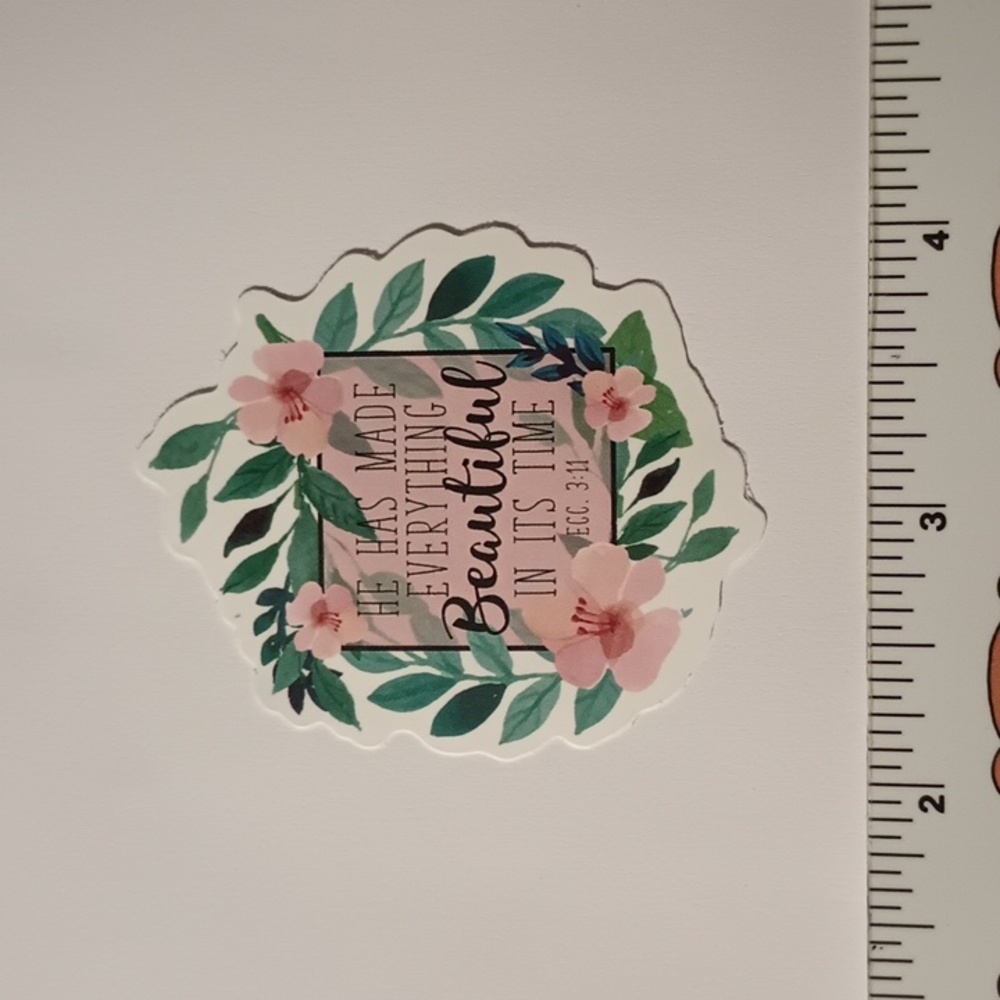 10/$10 Inspirational Bible Verse Jesus Biblical God Faith Heaven Sticker Decal